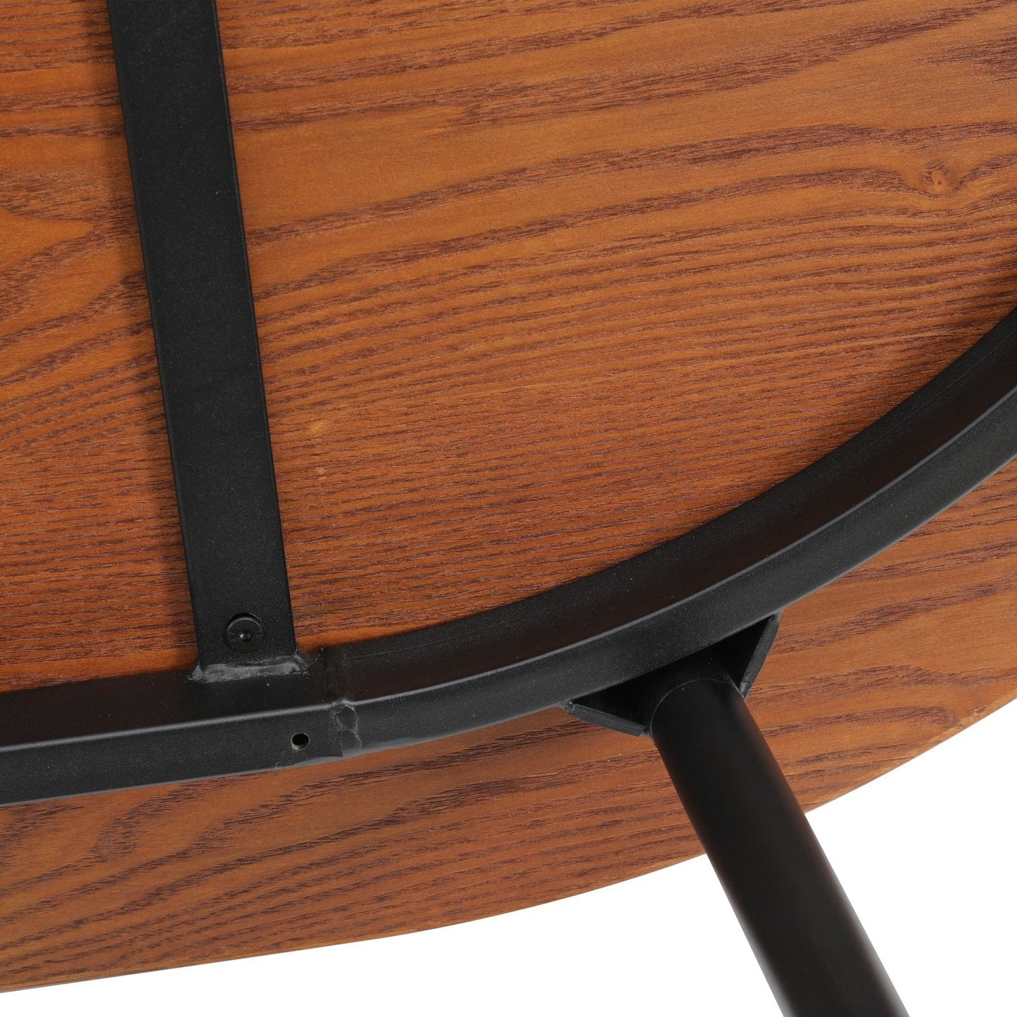 Tule 7-Piece Dining Set: Steel Frame, 6 Upholstered Chairs, 71'' Oval MDF Tabletop