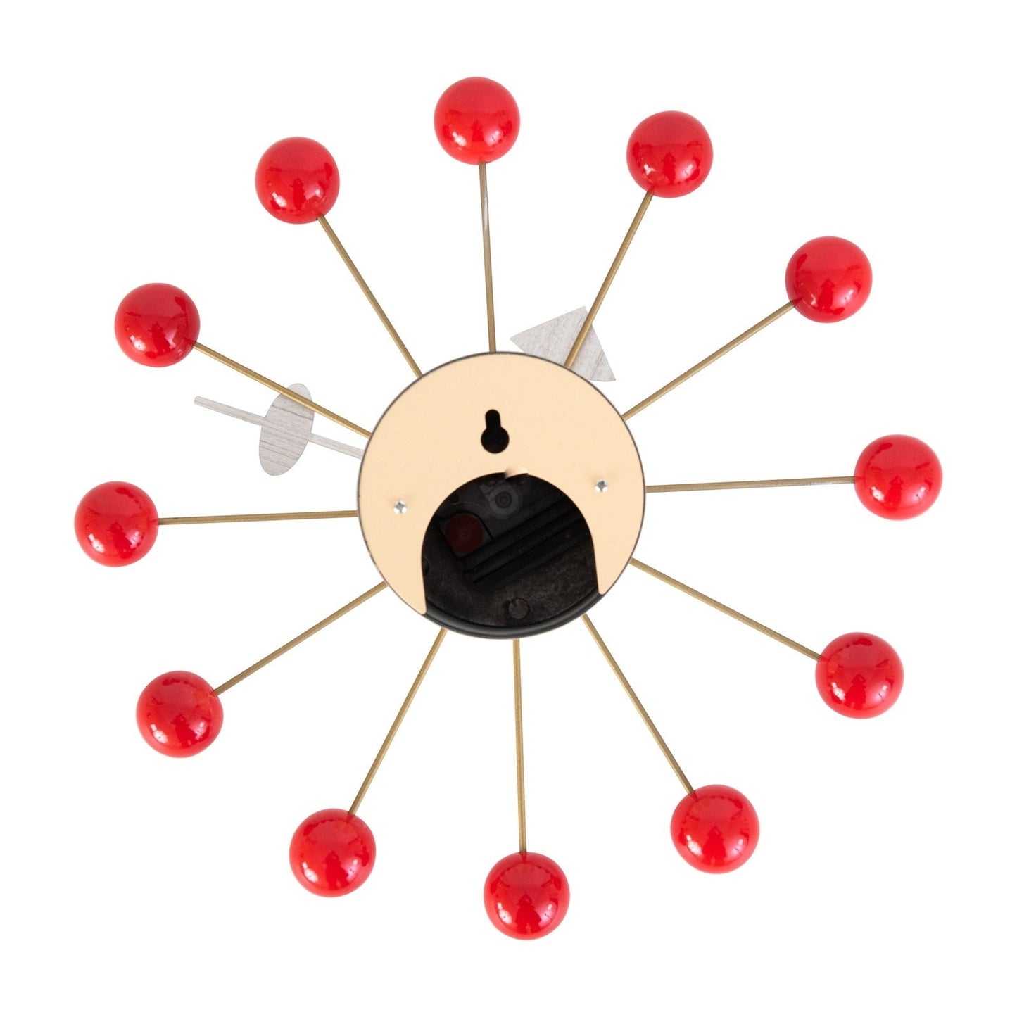 Concordia Modern Design Round Balls Silent Non-Ticking Wall Clock