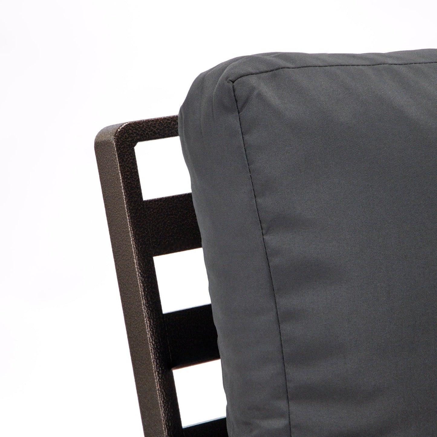 Walbrooke Modern 3-Piece Outdoor Patio Set with Brown Aluminum Frame and Removable Cushions Loveseat and Set of 2 Armchairs