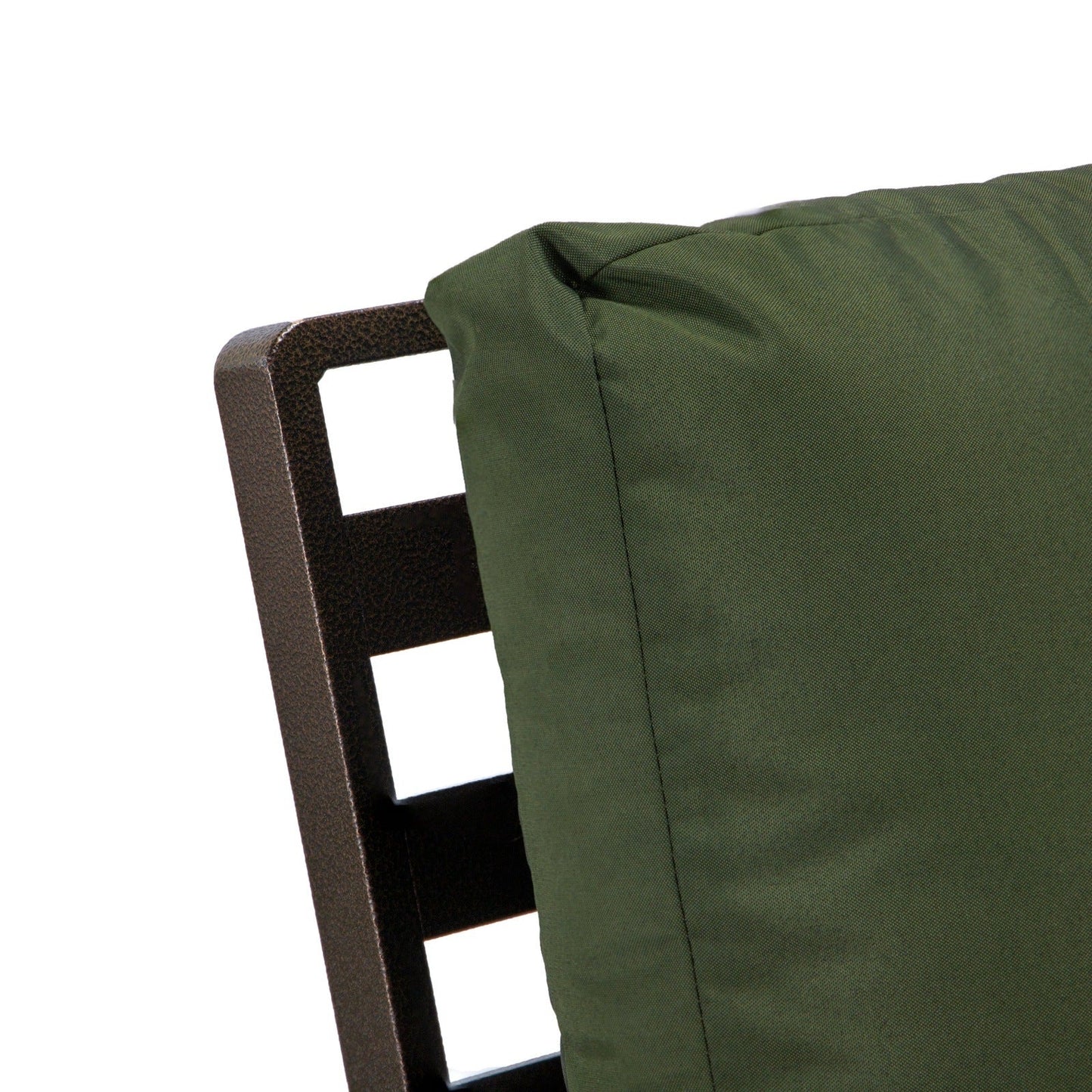 Walbrooke Modern 3-Piece Outdoor Patio Set with Brown Aluminum Frame and Removable Cushions Loveseat and Set of 2 Armchairs