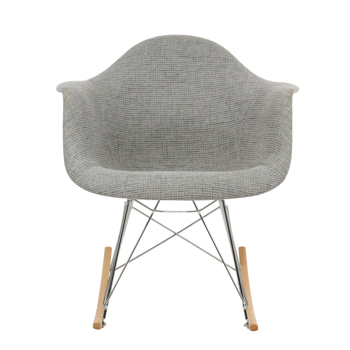 Willow Modern Fabric Eiffel Base Accent Side Chair